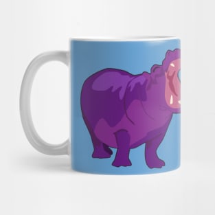 Purple Hippo Mug
